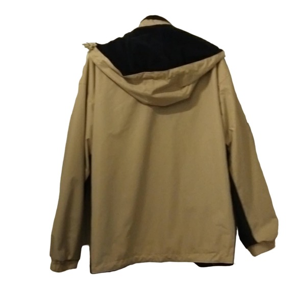 Pac Blue Alaska Water Resistant Hoodie Coat. Size Medium Reversible - Picture 4 of 8